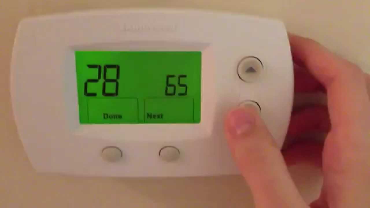 How to Bypass Honeywell Temperature Limiter on FocusPro 5000 and 6000 Thermostat!