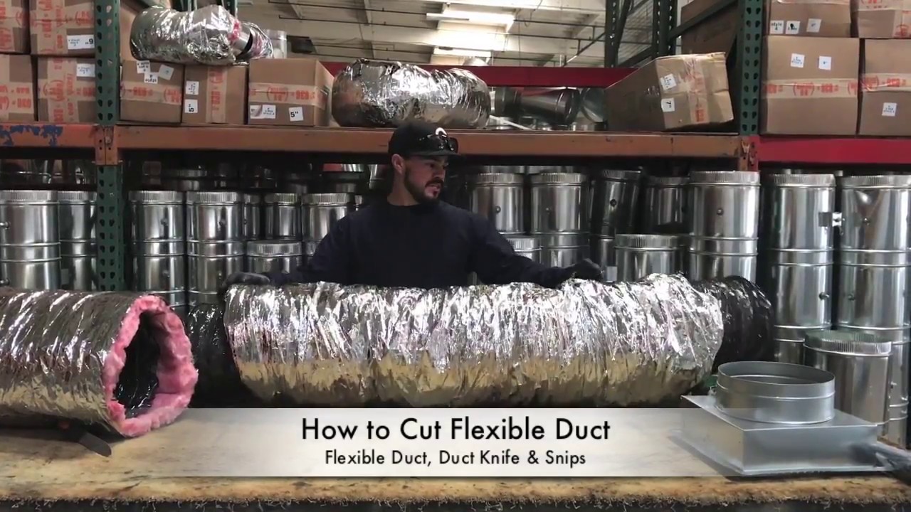 How-To Cut Flexible Duct - The Duct Shop