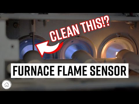 DIY How to clean a furnace flame sensor - Watch guard mode HVAC