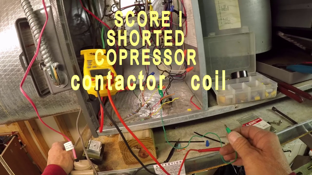 (HVAC) Blown 5 amp fuse low voltage short found easy !