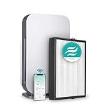 Alen Air Purifier BreatheSmart 45i HEPA with Pure Filter for Large Rooms up to 1600 Sq. Ft. - Perfect for Bedrooms - Captures Allergens, Dust, & Mold