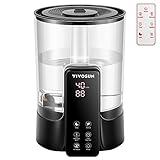 VIVOSUN 6L 2-in-1 Cool & Warm Mist Ultrasonic Humidifier with Essential Oil Box & Remote Control for Bedrooms, Offices, Plants, Dryness, and Skincare