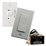 Skytech 1001D-A Fireplace Remote Control System with Wireless Wall Mounted On/Off Switch