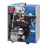 Slant/Fin - TR-30-PZ - Slant/Fin Intrepid Oil Steam Boiler with 98,000 BTU Output, blue/grey