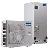 2 to 3 Ton 18 SEER Variable Speed MrCool Universal Central Heat Pump Split System - Upflow/Horizontal with Quick Connect Lineset - 25 Feet