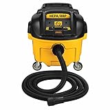 DEWALT DWV010 HEPA Dust Extractor with Automatic Filter Cleaning, 8-Gallon