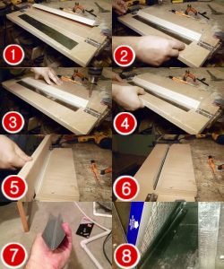 metal bending with jig steps