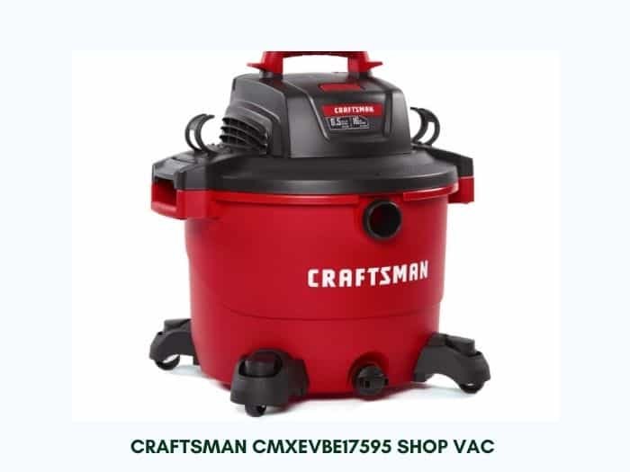 Craftsman shop vac for drywall dust