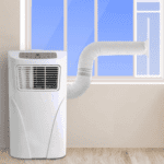 Venting a portable air conditioner