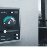 Furnace blowing warm air