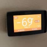 sensi thermostat not cooling