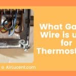 What Gauge Wire is used for Thermostats?
