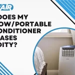 Window or Portable Air Conditioner Increases Humidity