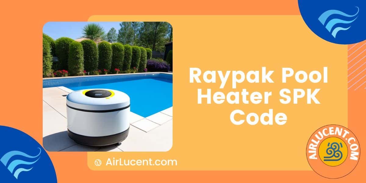 Raypak Pool Heater SPK Code