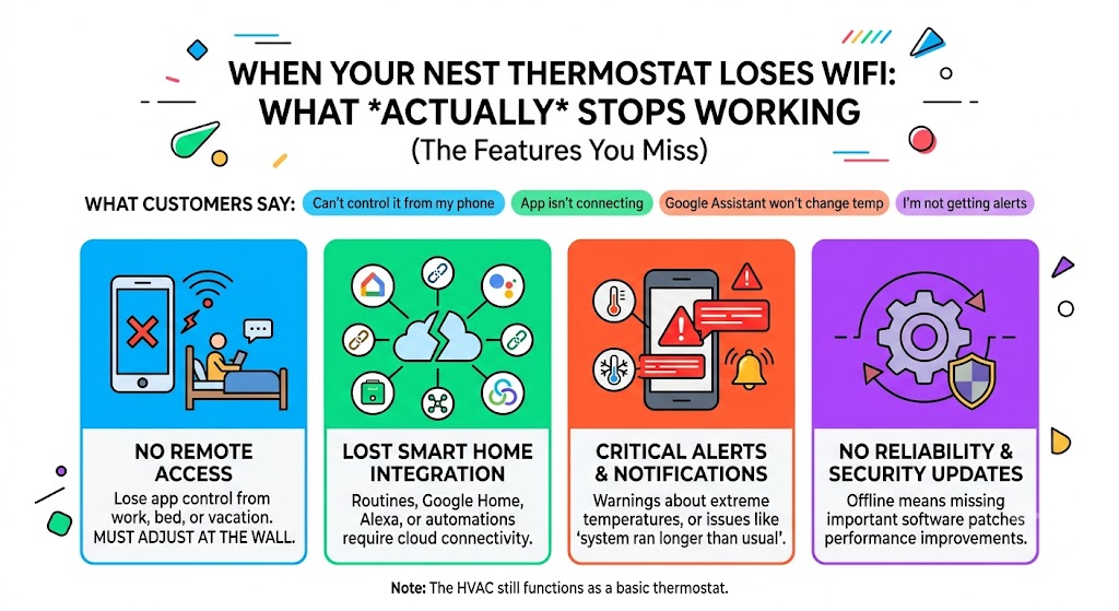 What does NOT work without WiFi (the stuff people actually miss)