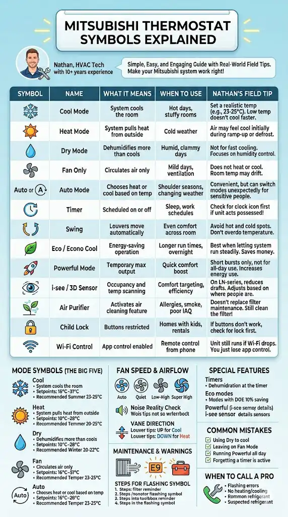 Mode symbols (the big five) and what they actually do