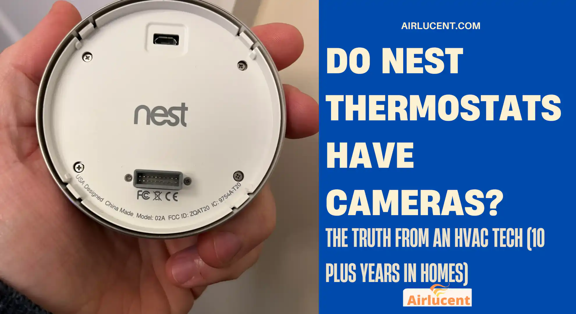 Do Nest Thermostats Have Cameras?