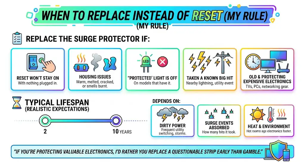 When to Replace Instead of Reset (My Rule)