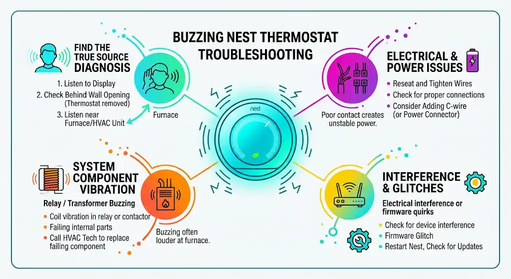 Step 1: Make sure the buzzing is really the Nest