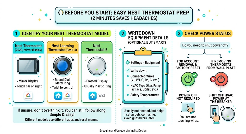 Before you start (2 minutes of prep that saves headaches)