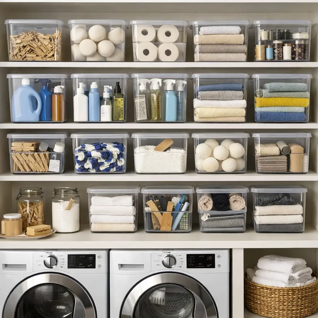 laundry room organization