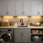 laundry room cabinets