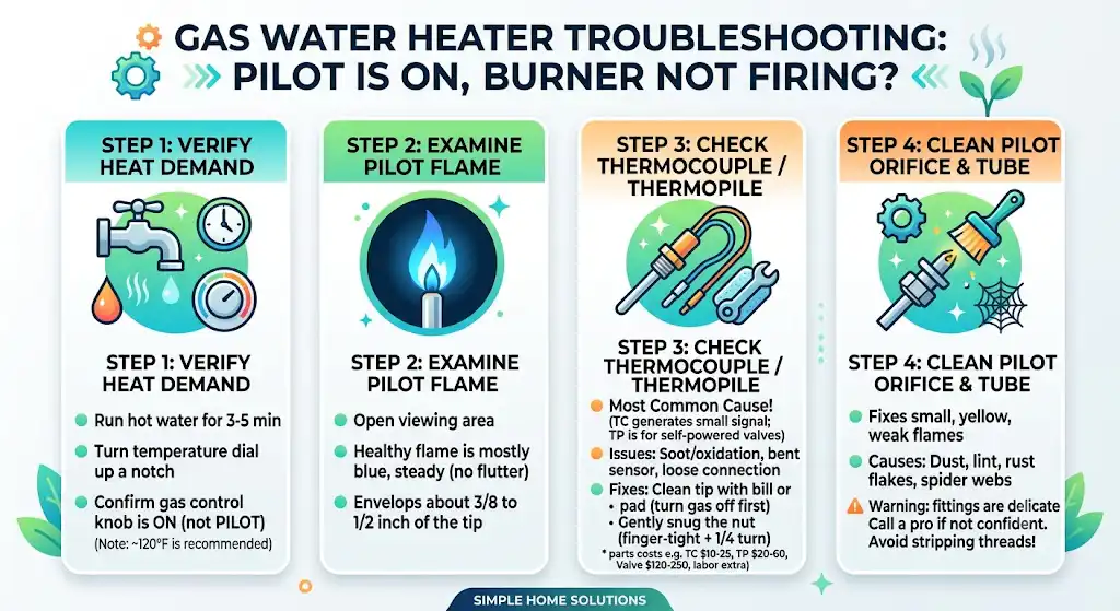 Step 1: Make Sure the Heater Is Actually Calling for Heat