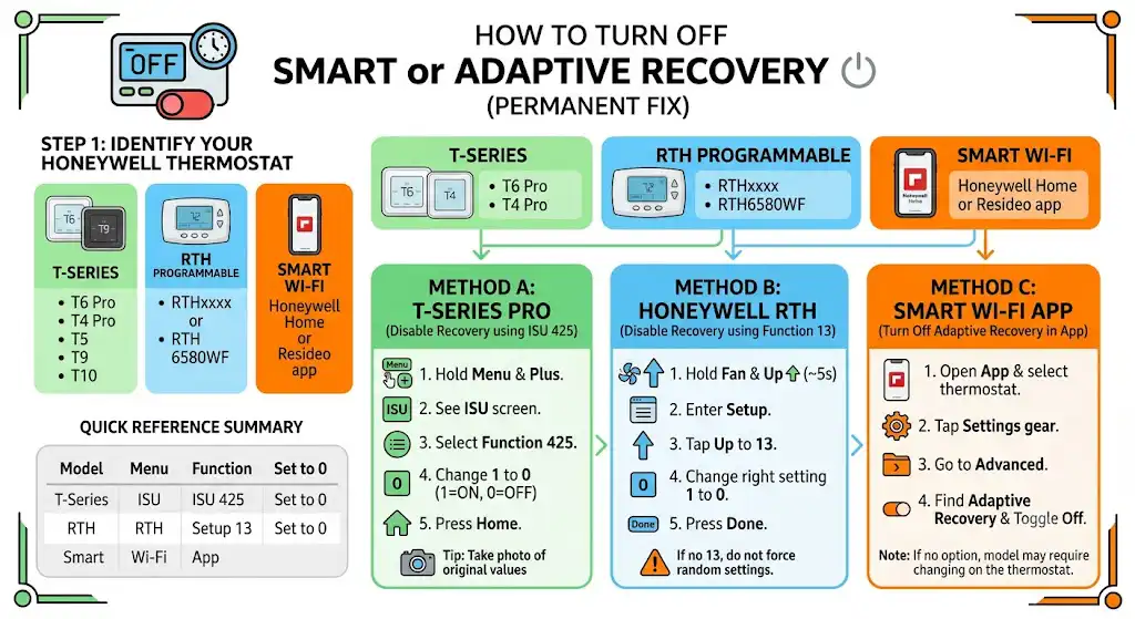 How to turn off Smart or Adaptive Recovery (permanent fix)