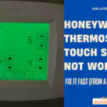 Honeywell Thermostat Touch Screen Not Working