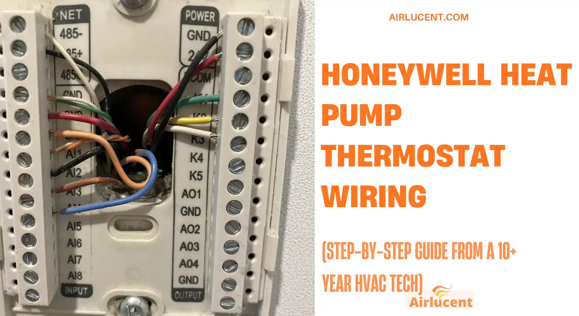 Honeywell Heat Pump Thermostat Wiring