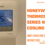 Honeywell Thermostat Pro Series Not Cooling