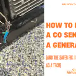 How to Bypass a CO Sensor on a Generator