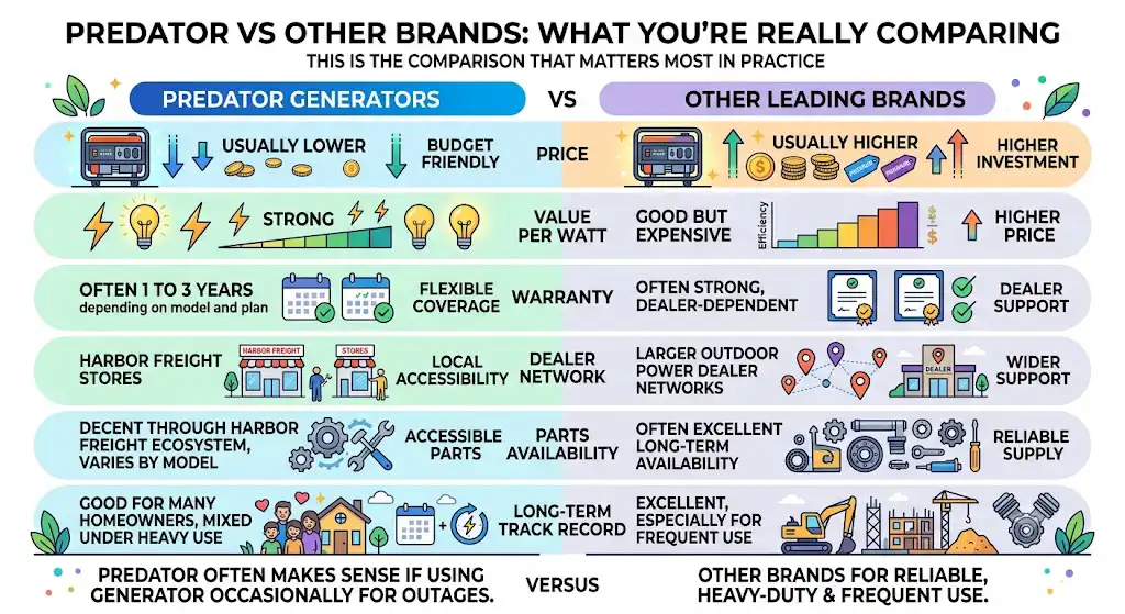 Predator vs Other Brands: What You’re Really Comparing