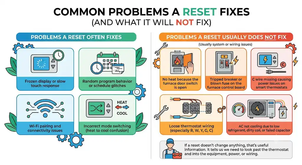 Common Problems a Reset Fixes (and What It Will Not Fix)
