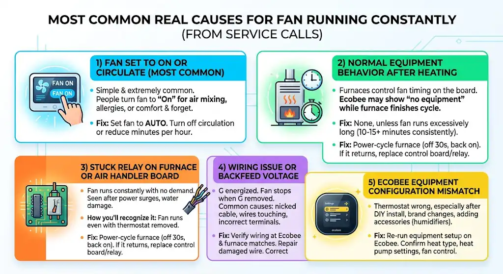 Most Common Real Causes (From My Service Calls)