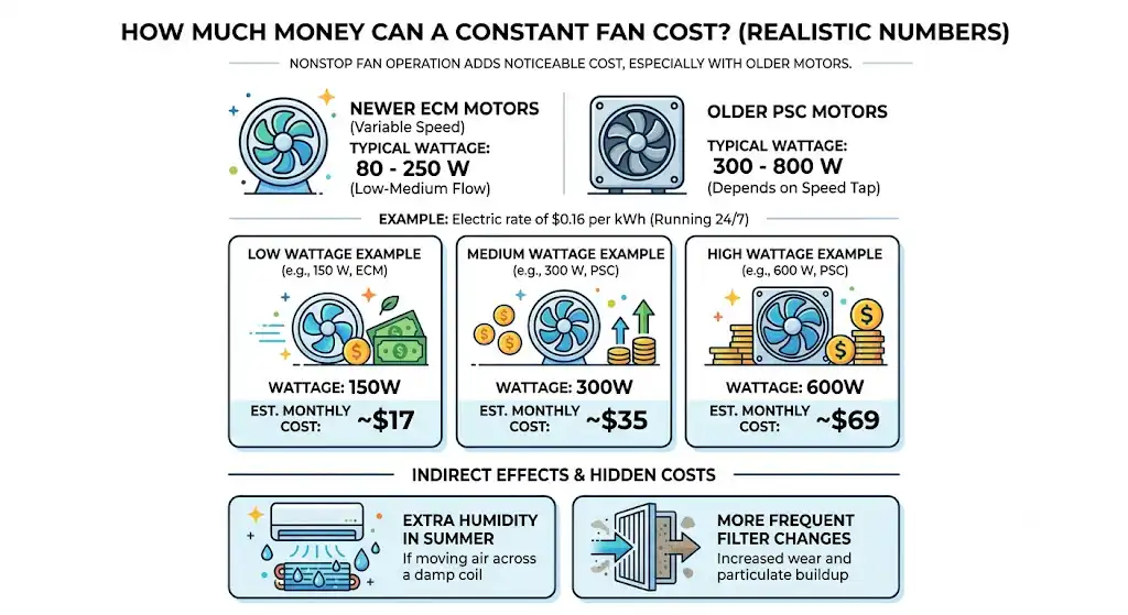 How Much Money Can a Constant Fan Cost?
