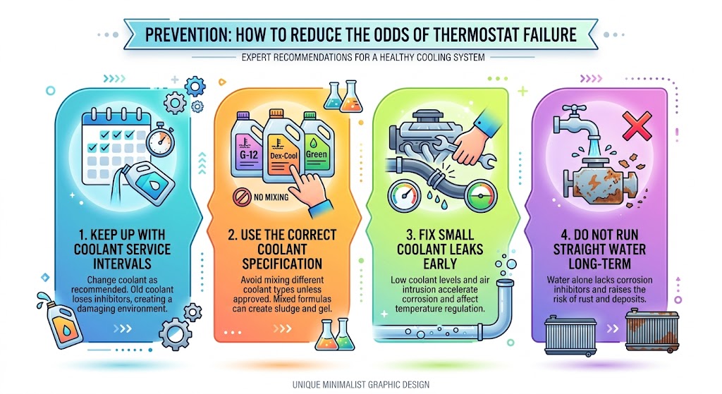 Prevention: how to reduce the odds of thermostat failure
