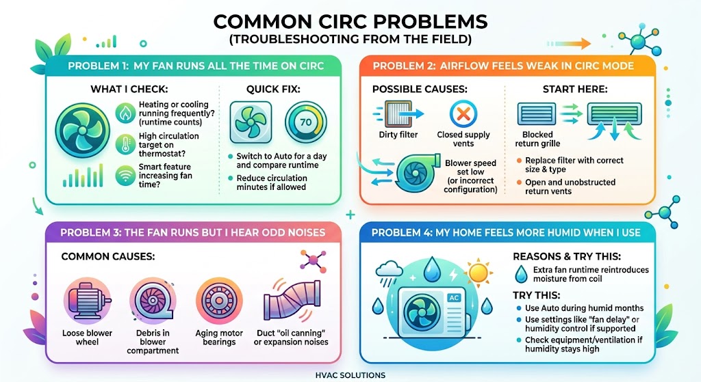 Common CIRC Problems (Troubleshooting From the Field)