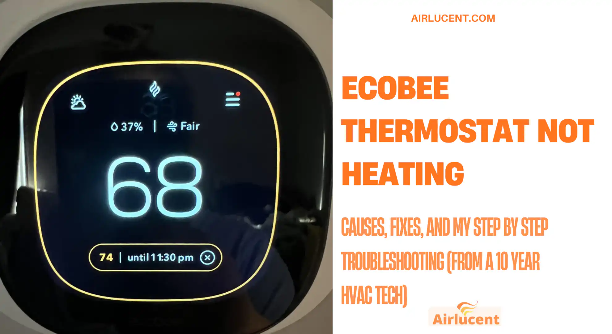 Ecobee Thermostat Not Heating