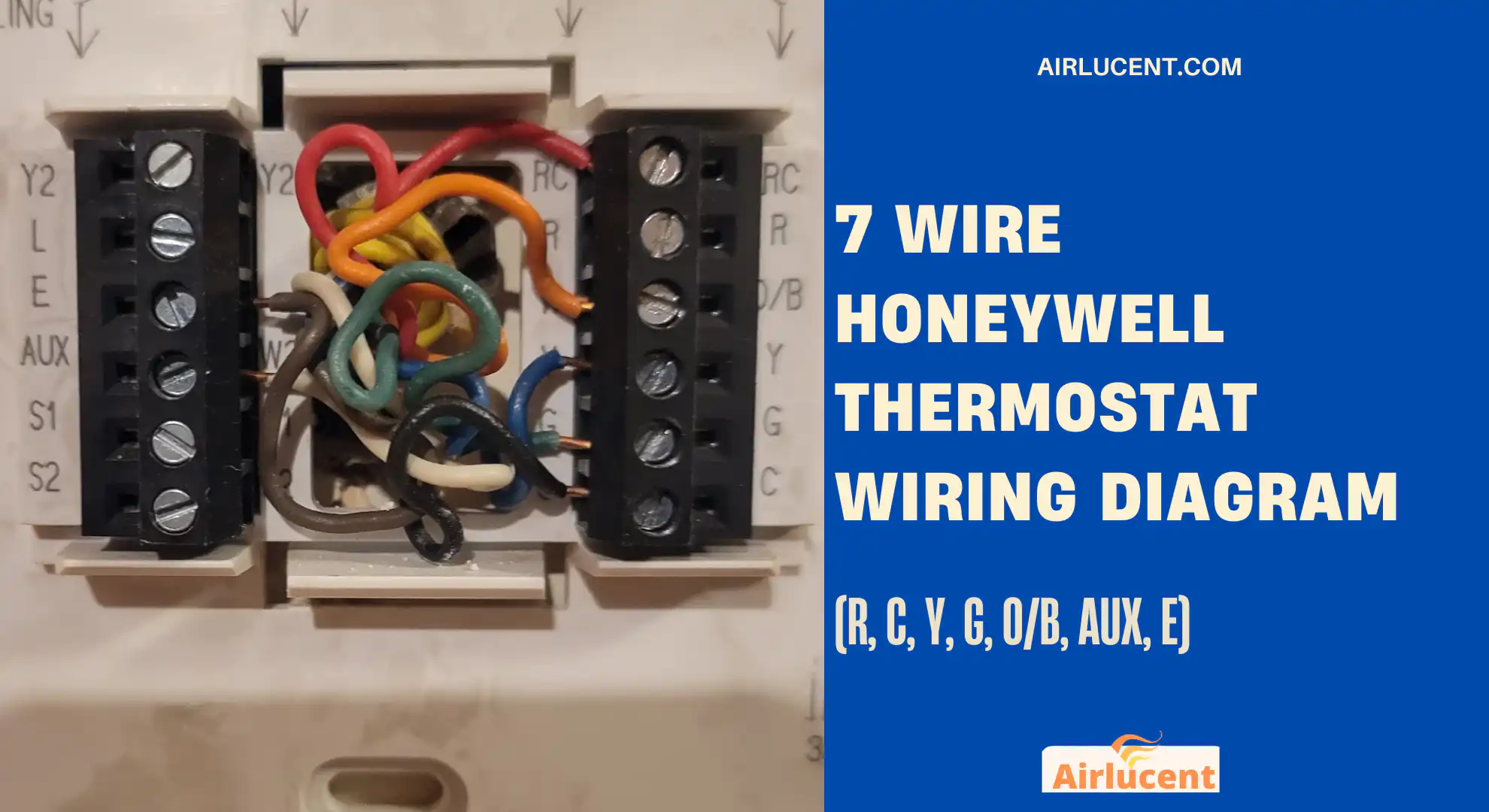 7 Wire Honeywell Thermostat Wiring Diagram