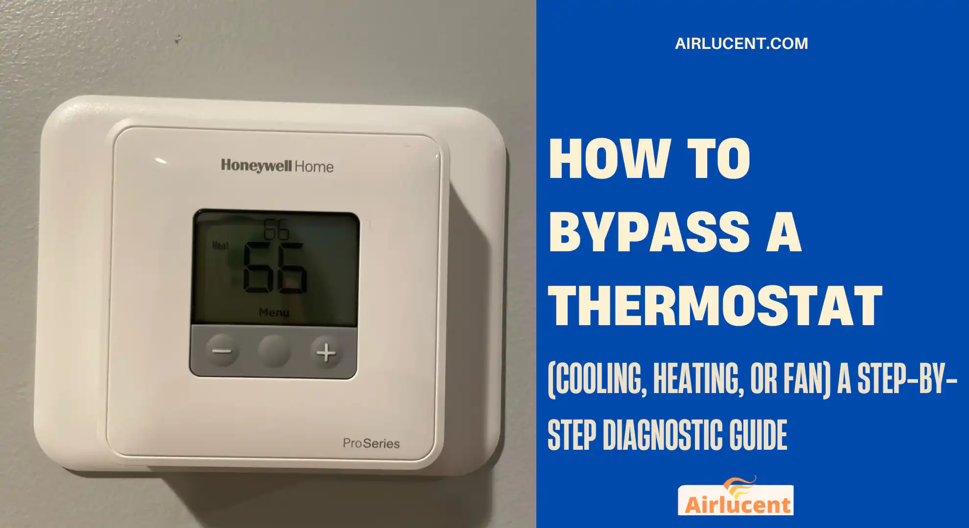 How to Bypass a Thermostat