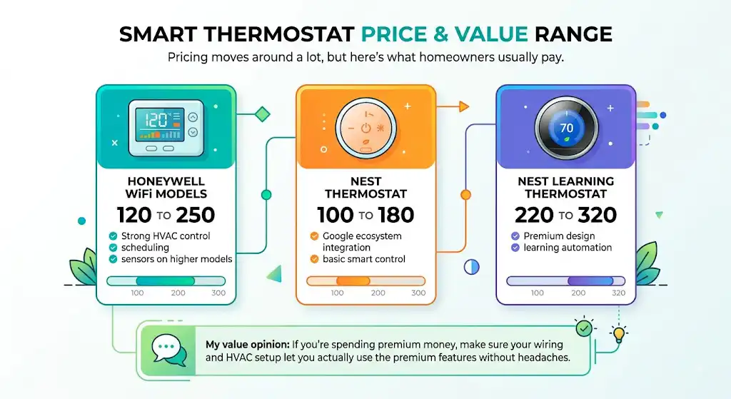 Price and value (typical ranges)