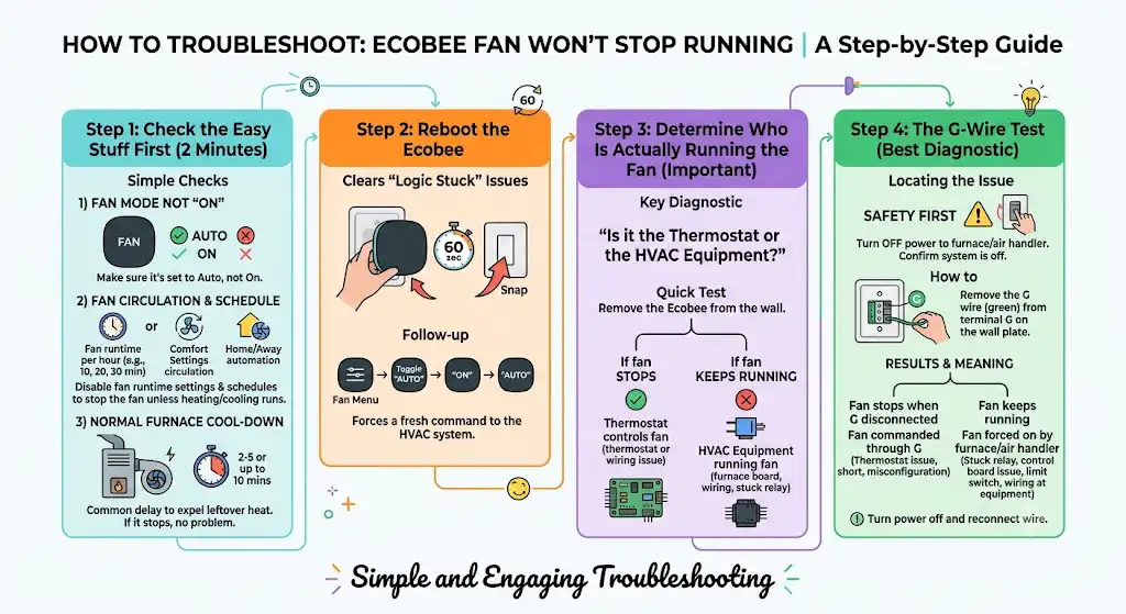 Step 1: Check the Easy Stuff First (2 Minutes)